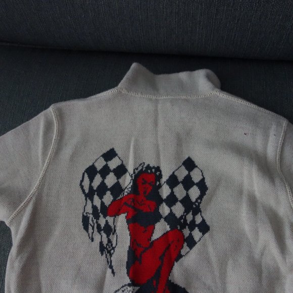 Diesel StyleLab Poker Zip Up Long Sleeve Sweater Size M - Picture 2 of 16